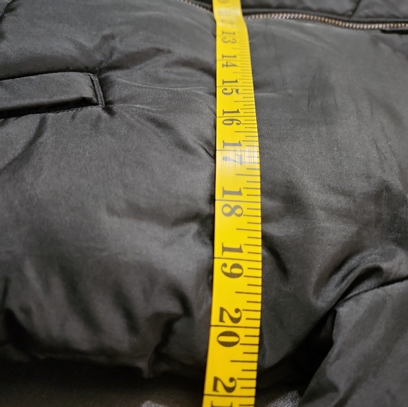 Aeropostale remix med woman or child puffer hood coat fur collar zip snap closur - Picture 12 of 13